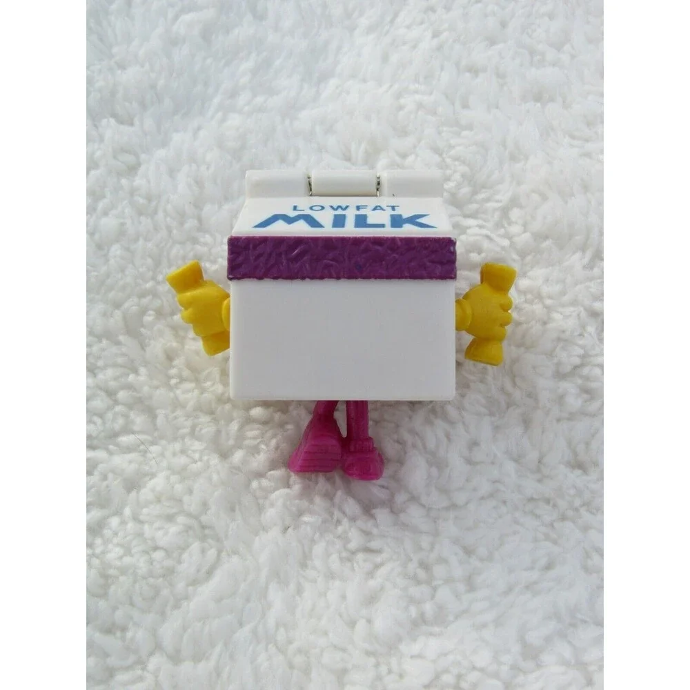 McDonald's Happy Meal Toys Changeables Milk Carton + Hotcakes Lot GUC 90s VTG